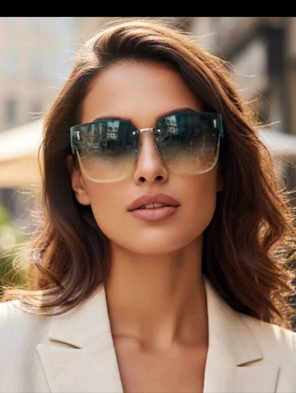 Green Yellow Sunglasses